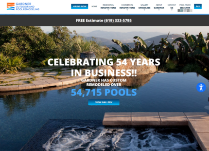 Pool Builder Portal - Gardner Outdoor